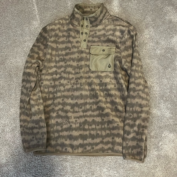 Women’s Volcom Fleece Sweater Size Small - Picture 1 of 3